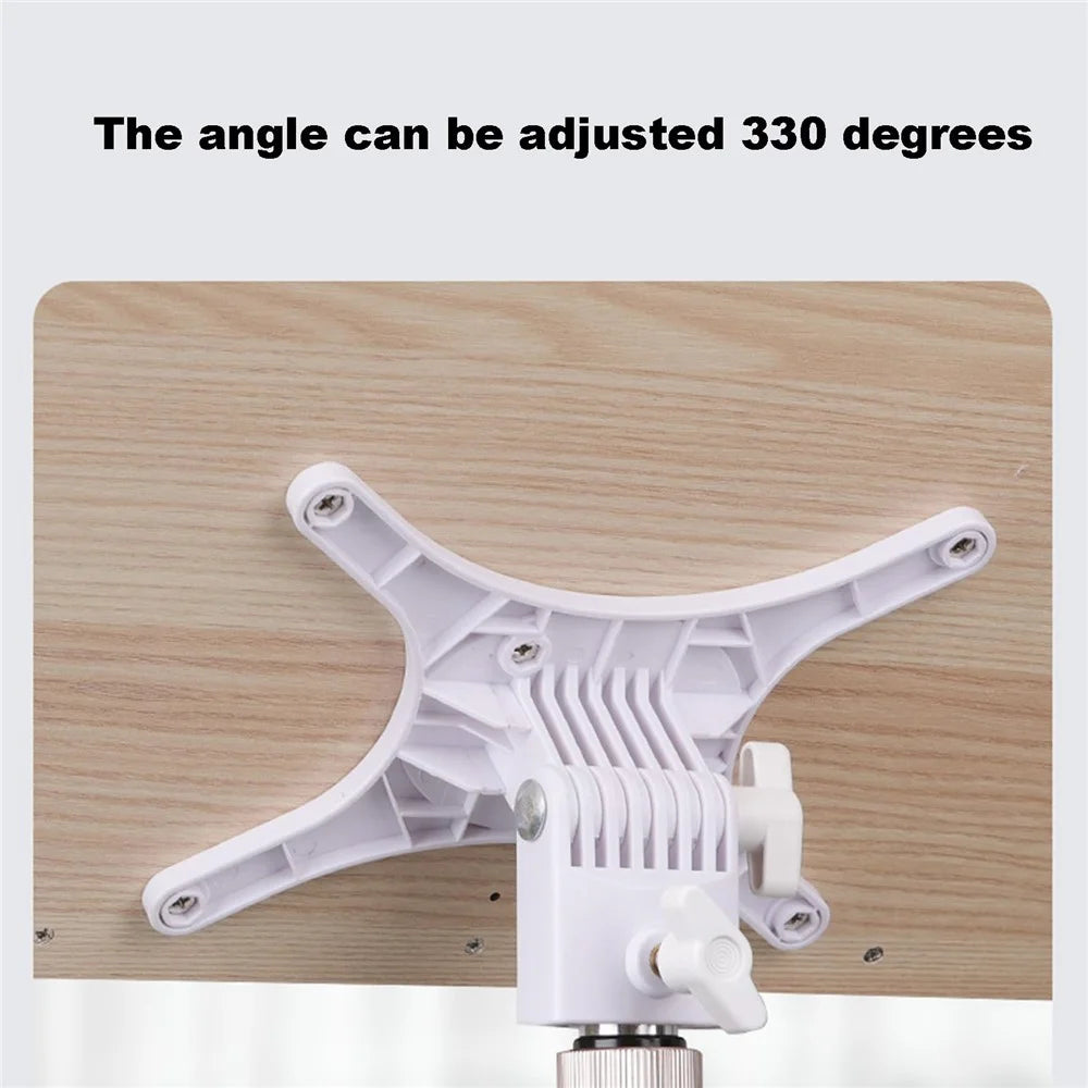 XY-37 Multifunction Laptop Tablet Display Holder Book Holder Floor Stand 23-70cm Adjustable Height - White - 5