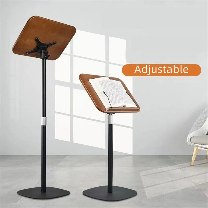 XY-32 Multifunction Laptop Tablet Display Holder Book Holder Floor Stand 50-170cm Adjustable Height - Black - 2