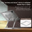 H12mini Foldable Tablet Stand Adjustable Angles Desktop Support for Laptops Up to 13.3 Inches - 6