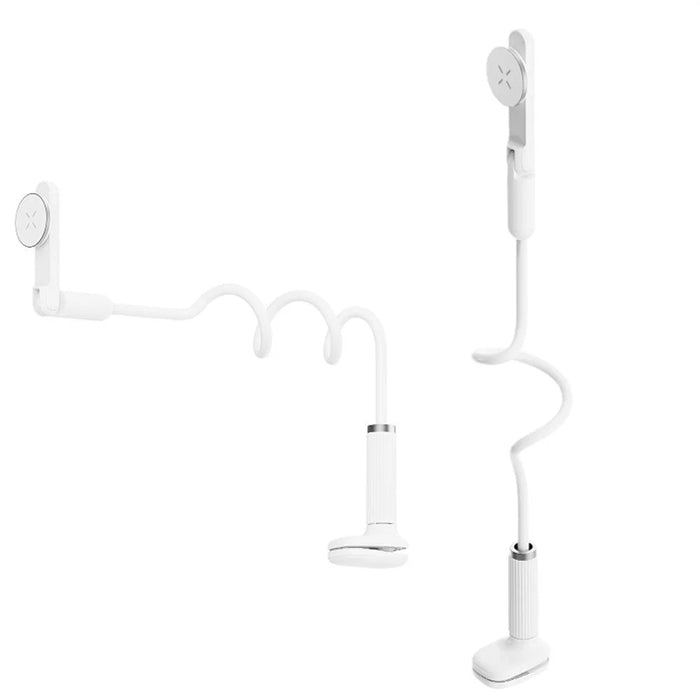 LR-062 90cm Flexible Arm Magnetic Phone Holder Desktop Bedside Clip-On Rotatable Stand - 7