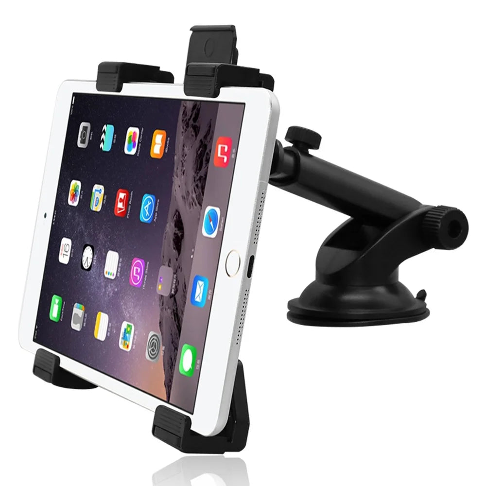 HS103+C56 Tablets Within 11 Inch Car Mount Holder Strong Suction Cup Tablet Bracket - 2