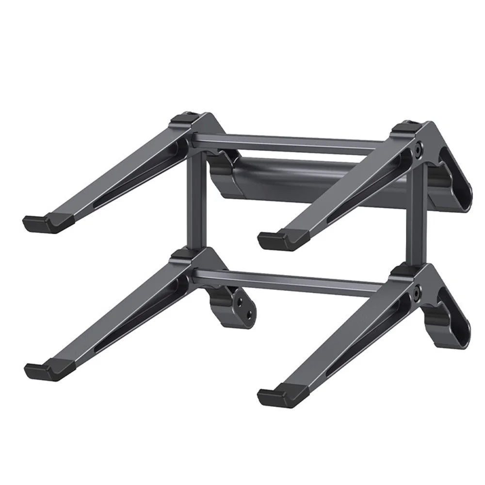 C19U Dual Layer Laptop Stand Tablet Notebook Riser Storage Rack with HD USB3.0 TF / SD Hub - 1