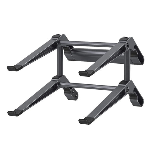 C19U Dual Layer Laptop Stand Tablet Notebook Riser Storage Rack with HD USB3.0 TF / SD Hub - 1