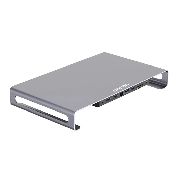 ONTEN OTN-95107 9-in-1 Multifunctional Laptop Docking Station USB-C to HD Adapter 4K Expansion Hub For Notebook - 1