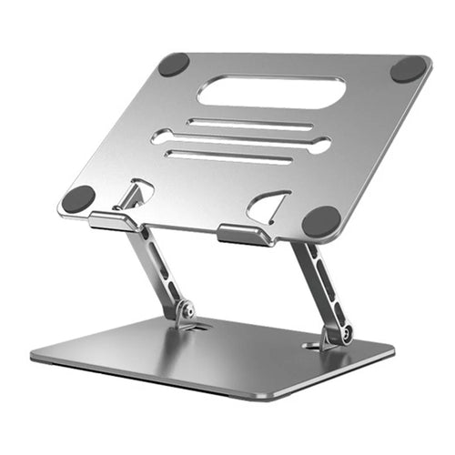 GFS05-T For Laptops / Tablets Carbon Steel Cooling Stand Adjustable Height Foldable Bracket - Silver - 1