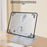 GFF01-T Carbon Steel Laptop Cooling Stand Adjustable Height Foldable Tablet Stand with Fan for Notebooks - Silver - 5