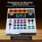 C200 Audio Mixer Sound Card Bluetooth-Compatible Adjustable Mixing Console for Live Streaming  /  Singing - White - 3