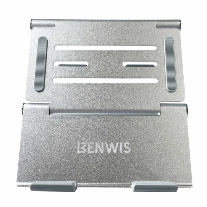 BENWIS 3 in 1 Foldable Laptop Tablet Stand Aluminum Alloy Multi-Function Notebook Tablet Phone Desktop Holder - 2