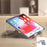 BENWIS 3 in 1 Foldable Laptop Tablet Stand Aluminum Alloy Multi-Function Notebook Tablet Phone Desktop Holder - 7