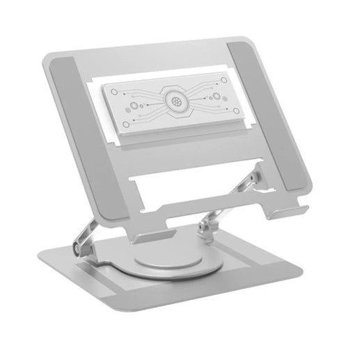 Semiconductor Cooling Laptop Stand 360 Degree Rotating Adjustable Height Notebook Cooler - 1