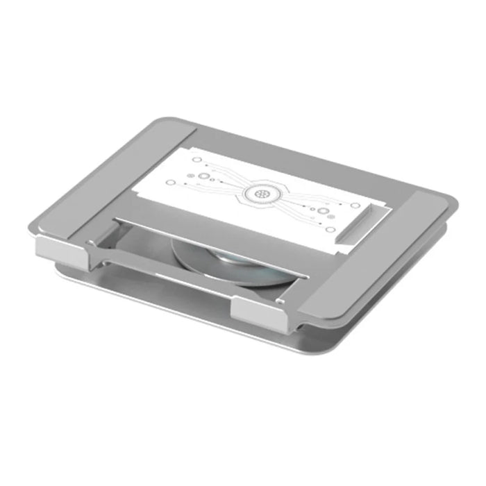 Semiconductor Cooling Laptop Stand 360 Degree Rotating Adjustable Height Notebook Cooler - 7
