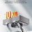 Carbon Steel Laptop Stand with RGB Light Fan 360 Degree Rotation Gaming Office Cooling Bracket - 4