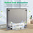 D051 Vertical Laptop Stand for Notebooks Up To 17.3 Inch Aluminum Alloy Space Saving Desktop Organizer - 3