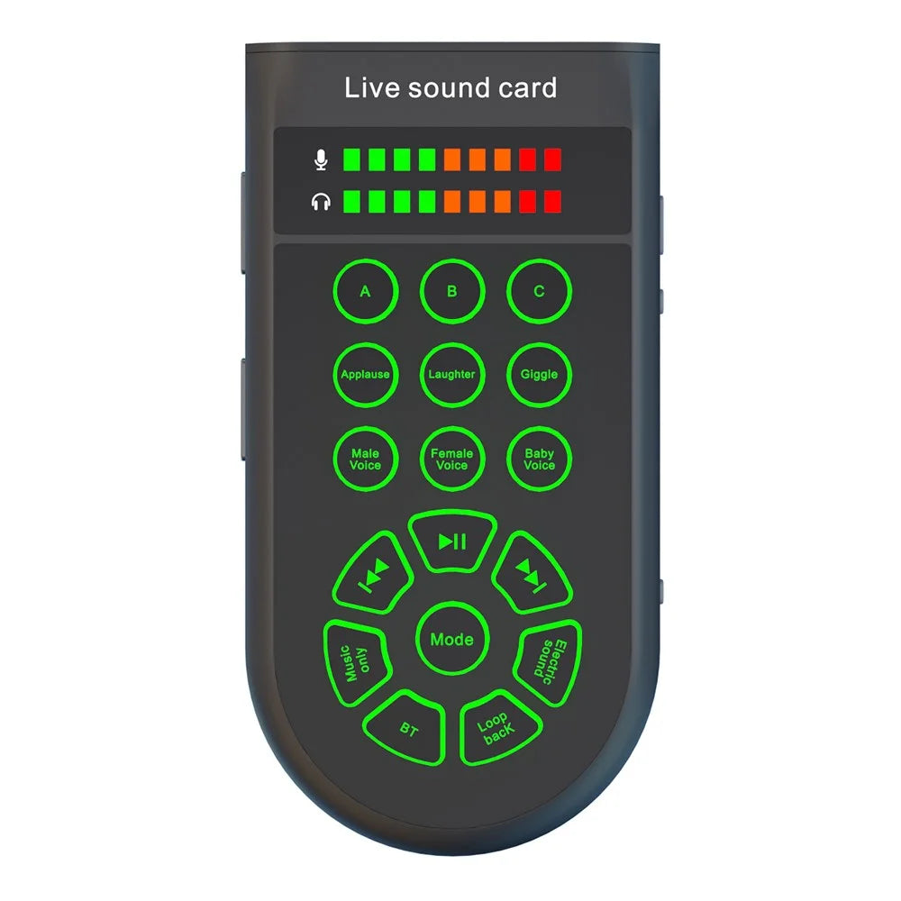 Z8 Handheld Voice Changer for Phone / Computer Karaoke Recording Live Streaming Gaming - 2