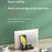 L500 Single Slot Vertical Laptop Stand ABS + Aluminum Alloy Adjustable Desktop Notebook Storage Holder Support - Black - 4