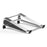 BLUEENDLESS ST708 7 in 1 Laptop Stand Riser Type-C Hub with 4K 60Hz HD + PD 100W + 3 USB 3.0 + TF Card Reader - Silver Grey - 1