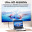 BLUEENDLESS ST708 7 in 1 Laptop Stand Riser Type-C Hub with 4K 60Hz HD + PD 100W + 3 USB 3.0 + TF Card Reader - Silver Grey - 3