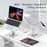 R-JUST BJ01-02 360 Degree Rotation Notebook Lifting Bracket Aluminum Alloy Laptop Riser Stand - 2