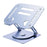 R-JUST HZ08-1 360 Degree Rotating Height Adjustable Laptop Bracket Folding Notebook Stand - Grey - 1