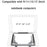 D147 360 Degree Rotating Laptop Lifting Bracket Aluminum Alloy Notebook Cooler Desktop Stand - Grey - 3