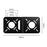 TXESIGN VESA Mount Holder Bracket Adapter Plate Connection Plate for Desktop Computer Monitor - 7