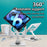 L-13 360-Degree Rotatable Desktop Tablet Holder Stand Foldable Aluminum Alloy Tablet Bracket - Silver - 2