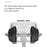 L-13 360-Degree Rotatable Desktop Tablet Holder Stand Foldable Aluminum Alloy Tablet Bracket - Silver - 3