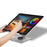 Foldable Tablet Stand Holder Aluminum Alloy 6-14 Inch Smartphone Stand Desktop Mount for Hands-free Use - 3