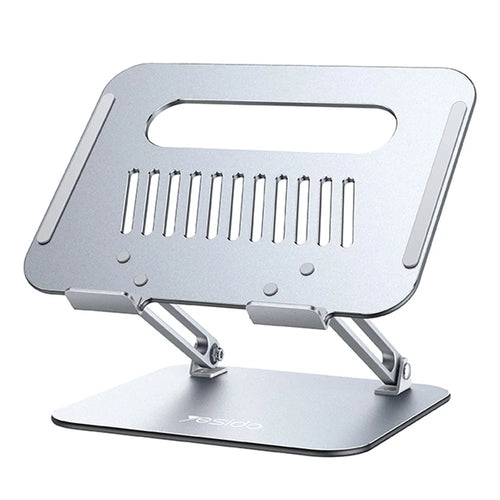 YESIDO LP05 Folding Portable Desktop Laptop Holder Multi-Angle Adjustable Aluminum Alloy Notebook Stand - 1