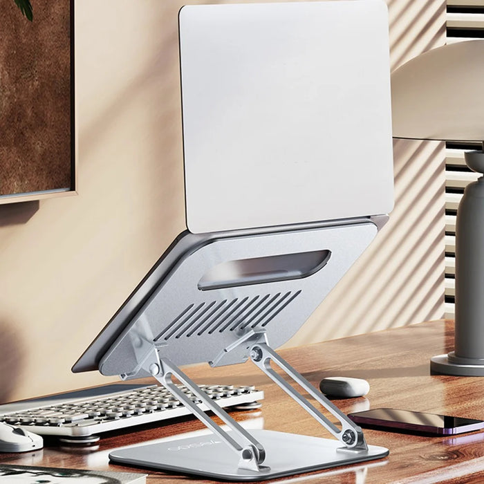 YESIDO LP05 Folding Portable Desktop Laptop Holder Multi-Angle Adjustable Aluminum Alloy Notebook Stand - 2