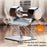 YESIDO LP05 Folding Portable Desktop Laptop Holder Multi-Angle Adjustable Aluminum Alloy Notebook Stand - 4