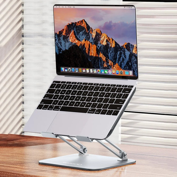 YESIDO LP05 Folding Portable Desktop Laptop Holder Multi-Angle Adjustable Aluminum Alloy Notebook Stand - 6