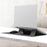 1020 Multifunctional Integrated PU Leather Mouse Pad Laptop Stand Mount Holder Mousepad Desk Mat - Grey - 3