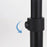 UP-9L Dual Arm Lifting Floor Stand with Wheels for Smartphone / Tablet / Laptop - Silver - 4