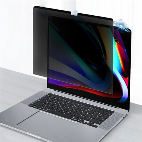For MacBook Pro 13 inch (2022) / (2020) A2338 Magnetic Attraction Anti-Spy PET Film Laptop Screen Protector - 1