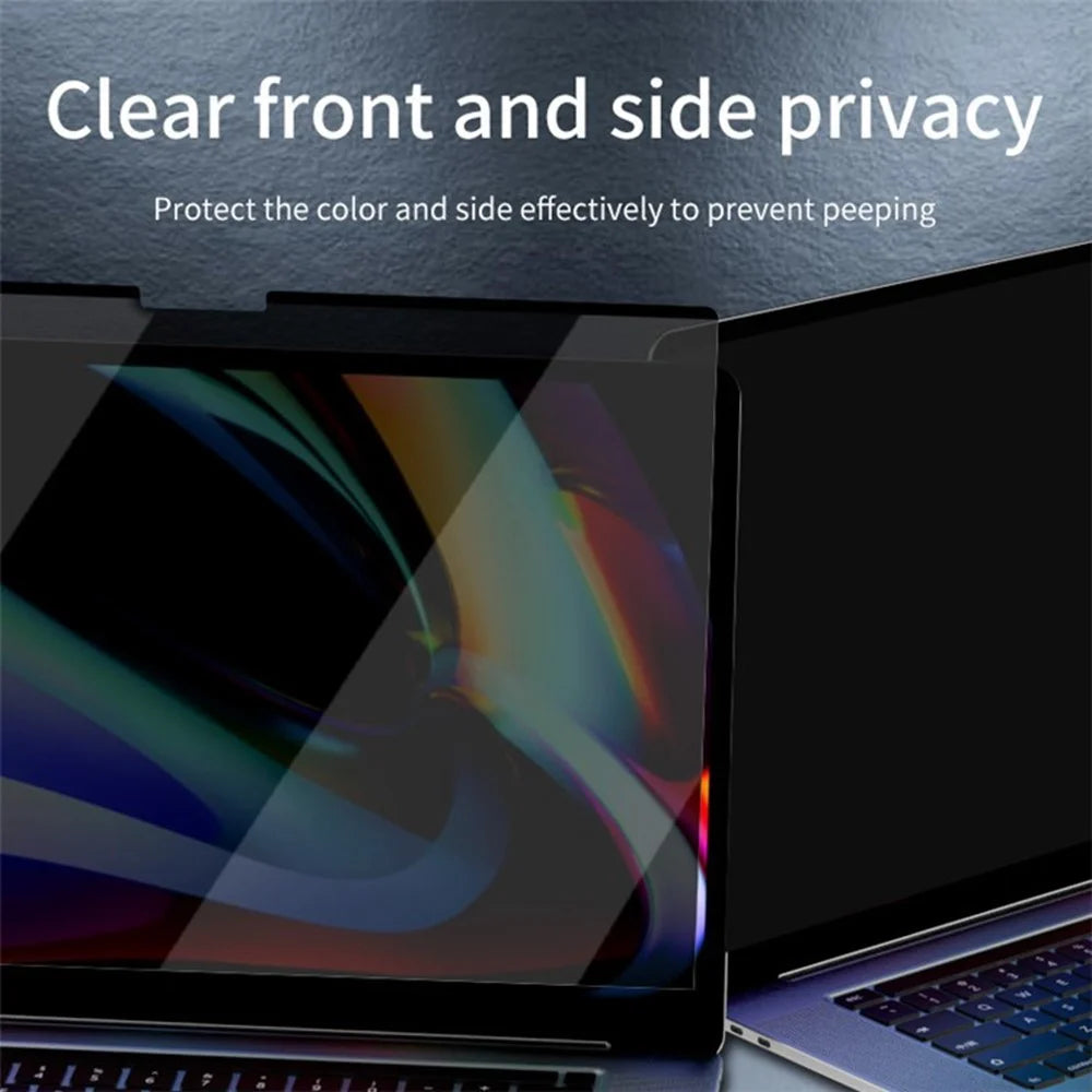 For MacBook Pro 13 inch (2022) / (2020) A2338 Magnetic Attraction Anti-Spy PET Film Laptop Screen Protector - 3
