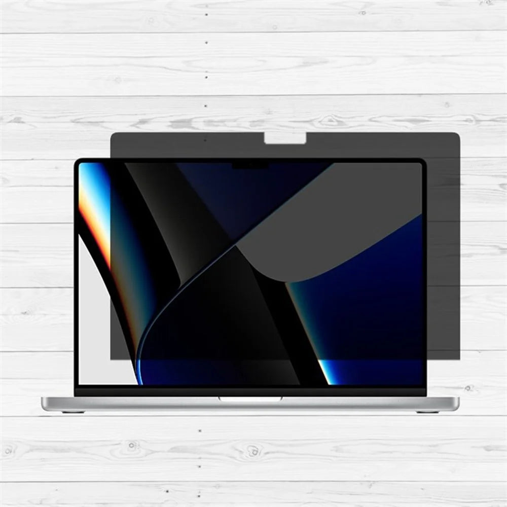 For MacBook Air 13 inch (2026) A3449 / (2025) A3240 / (2024) A3113 / (2022) A2681 Privacy Screen Protector Anti-Spy Tempered Glass Film - 3