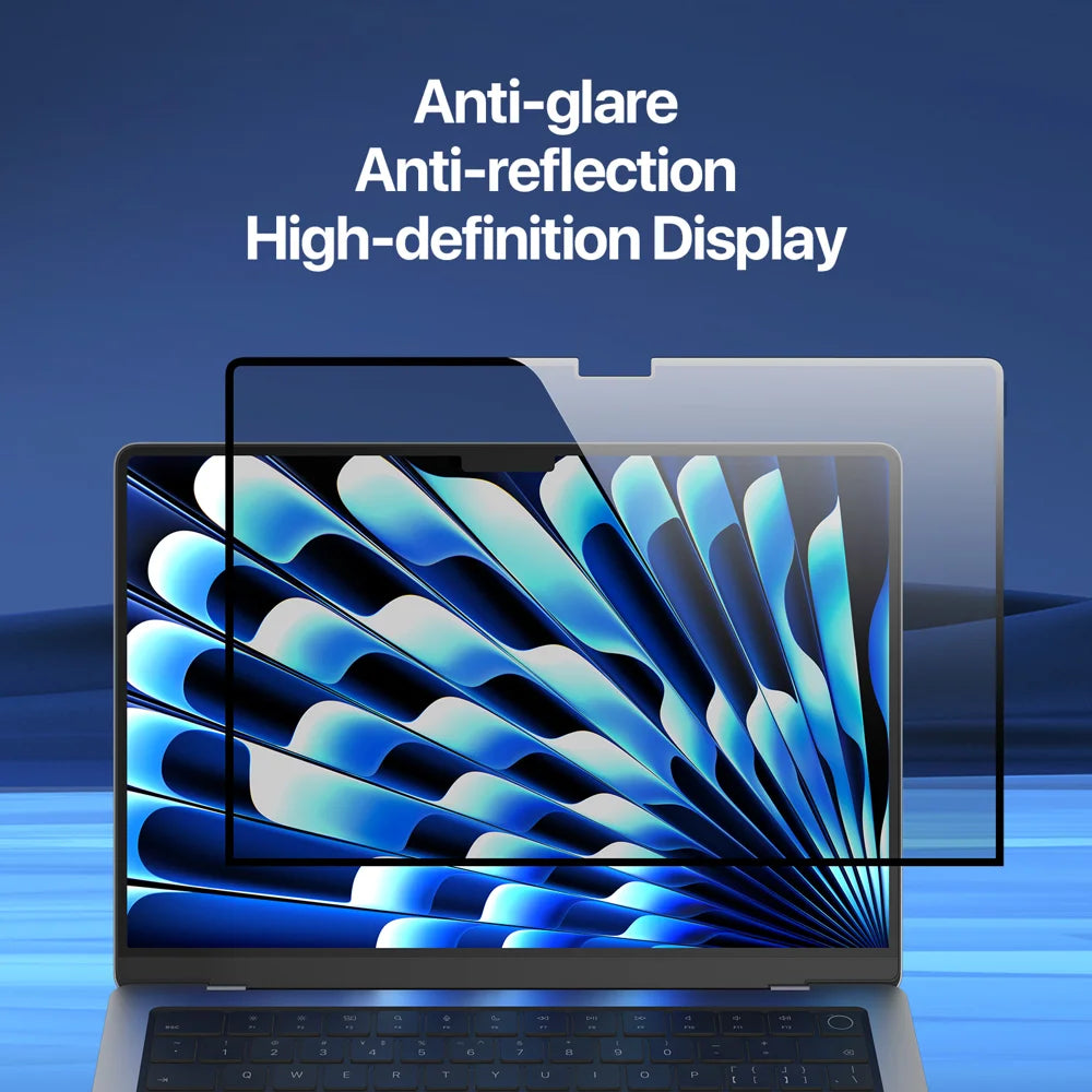 Dux Ducis For MacBook Neo 13 inch (2026) Leno Series Detachable Privacy Screen Protector 30° Anti-spy PET Screen Film - Black - 6