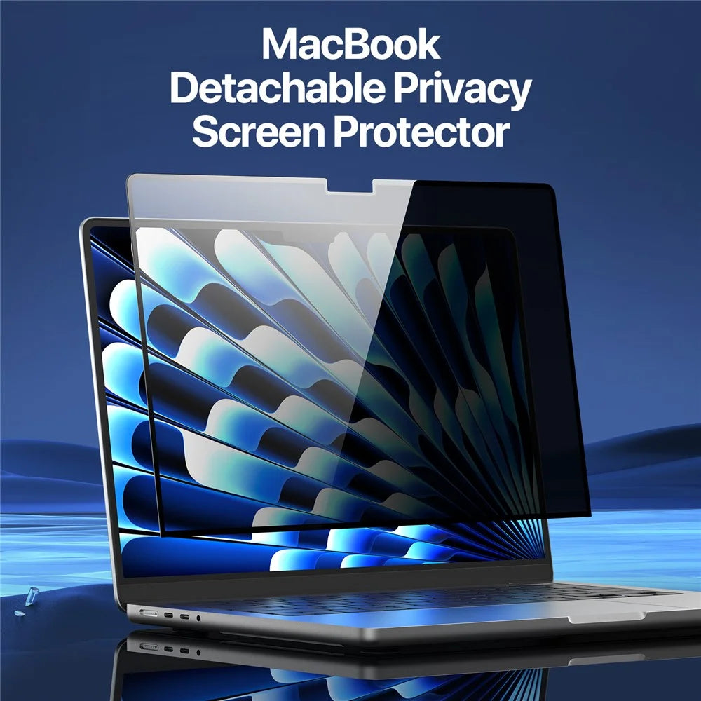 DUX DUCIS Leno Series For MacBook Pro 16 inch (2024) M4 A3403 / A3186 / (2023) M3 A2991 / M2 A2780 / (2021) A2485 / (2019) Anti-Peep PET Screen Film - 3