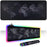 World Map Pattern RGB Luminous Mouse Pad Large Gaming Keyboard Mouse Mat Non-slip Desk Mat 800 x 300mm - 1