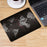World Map Pattern RGB Luminous Mouse Pad Large Gaming Keyboard Mouse Mat Non-slip Desk Mat 800 x 300mm - 3