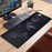 World Map Pattern RGB Luminous Mouse Pad Large Gaming Keyboard Mouse Mat Non-slip Desk Mat 800 x 300mm - 4