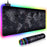 World Map Pattern RGB Luminous Mouse Pad Large Gaming Keyboard Mouse Mat Non-slip Desk Mat 800 x 300mm - 6