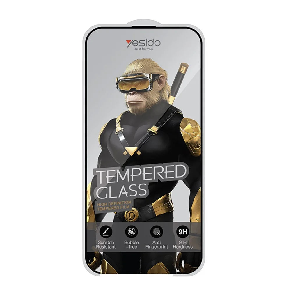 YESIDO TG32 10Pcs / Set For iPhone 17 Pro Max HD Full Screen Protector 9H Hardness Anti Fingerprint Tempered Glass Film - 2
