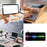 GMS-X5 Stitched Edges Non-Slip Rubber Base RGB Gaming Mouse Pad, Size: 300 x 800 x 4mm - Sound Wave - 6