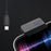 GMS-X5 Stitched Edges Non-Slip Rubber Base RGB Gaming Mouse Pad, Size: 300 x 800 x 4mm - Sound Wave - 7