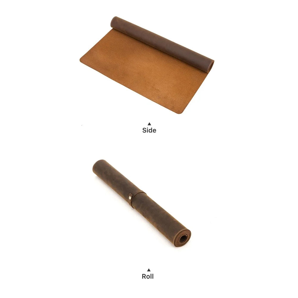 CONTACTS FAMILY 90x45cm Large Genuine Leather Mouse Pad Office Anti-slip Desk Mat Laptop Gaming Mouse Mat Keyboard Pad - 7
