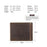 CONTACTS FAMILY Genuine Leather Mouse Pad Non-Slip Base Gaming Working Mousepad Mouse Mat, Size: 28x23cm - 3