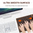 CONTACTS FAMILY Genuine Leather Mouse Pad Non-Slip Base Gaming Working Mousepad Mouse Mat, Size: 28x23cm - 5