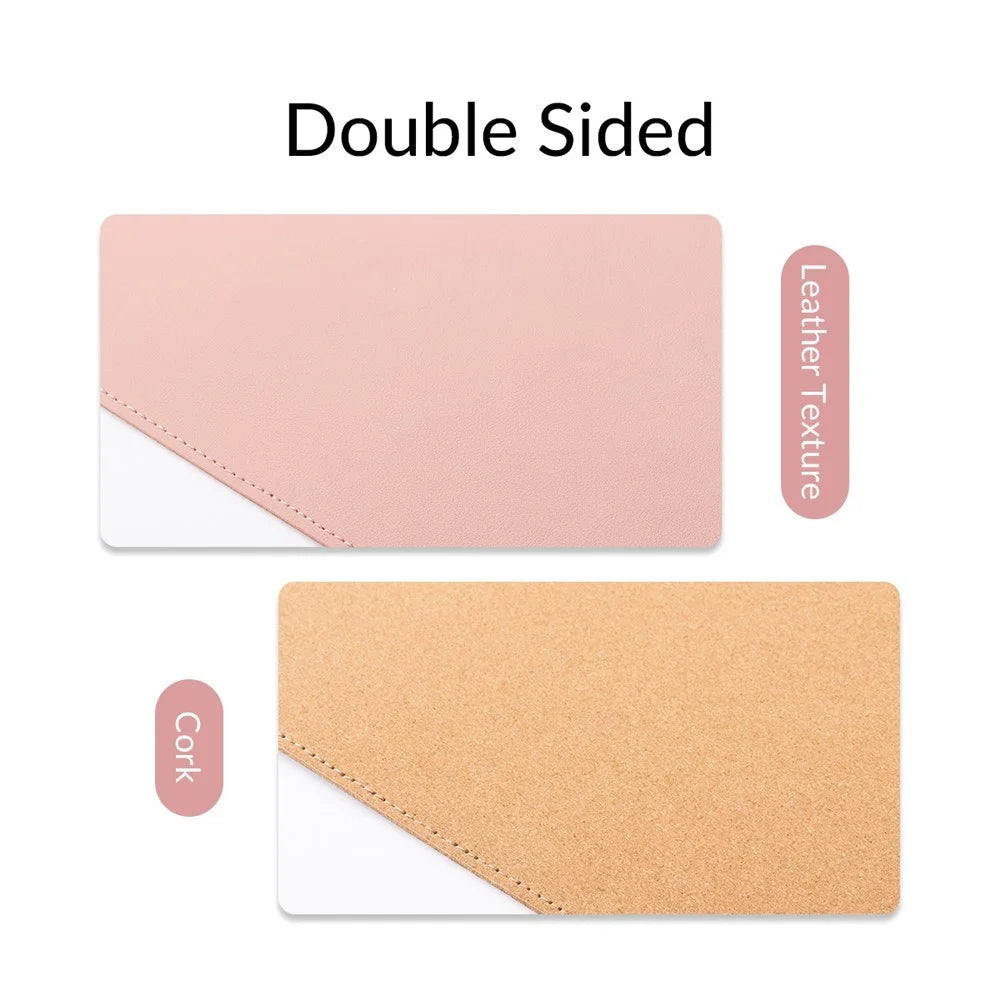 ORICO ORICO-CMP23-CF 200x300mm Dual-sided Cork Mouse Pad Home Office Computer Mice Mat - Pink - 4
